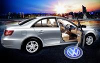 Volkswagen Габаритные светоотражатели в двери с проекцией логотипа, 2 части